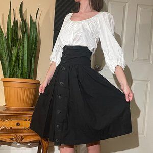 Boho vintage style skirt